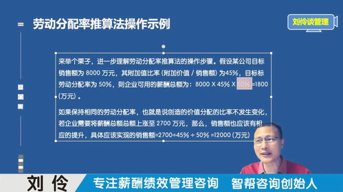 薪酬績效管理咨詢公司 第4集 頭部企業(yè)如何做薪酬預(yù)算