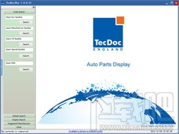 TecDoc查詢系統(tǒng)云客戶端 V1.0.0.3 企業(yè)級汽配信息查詢與咨詢一體化工具